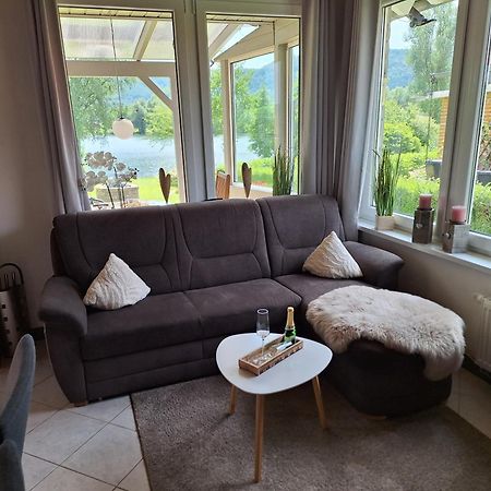 Ferienhaus Am Weserberglandsee Lauenforde Eksteriør billede