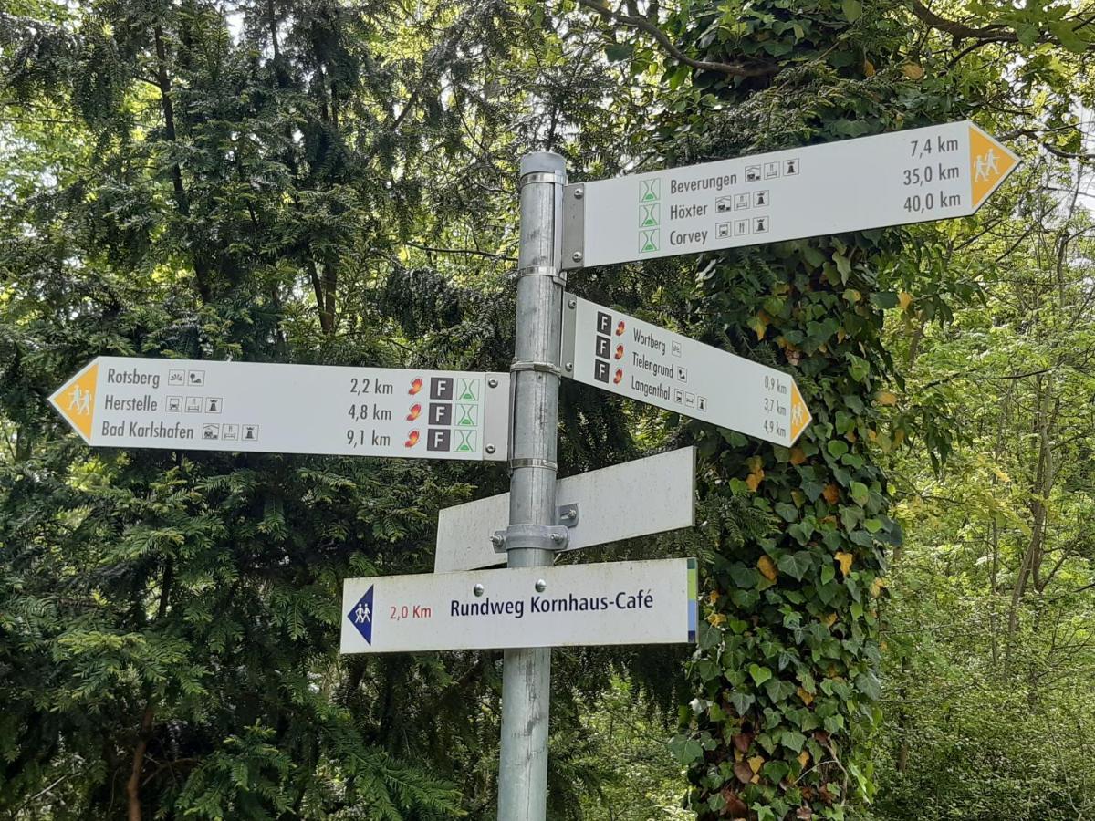 Ferienhaus Am Weserberglandsee Lauenforde Eksteriør billede