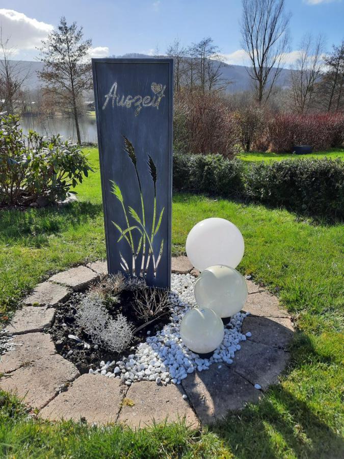 Ferienhaus Am Weserberglandsee Lauenforde Eksteriør billede