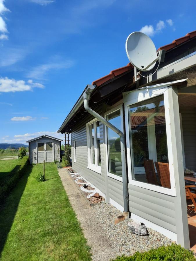 Ferienhaus Am Weserberglandsee Lauenforde Eksteriør billede