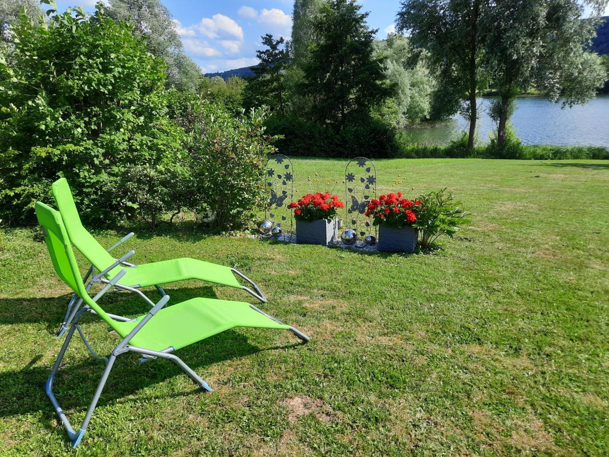 Ferienhaus Am Weserberglandsee Lauenforde Eksteriør billede